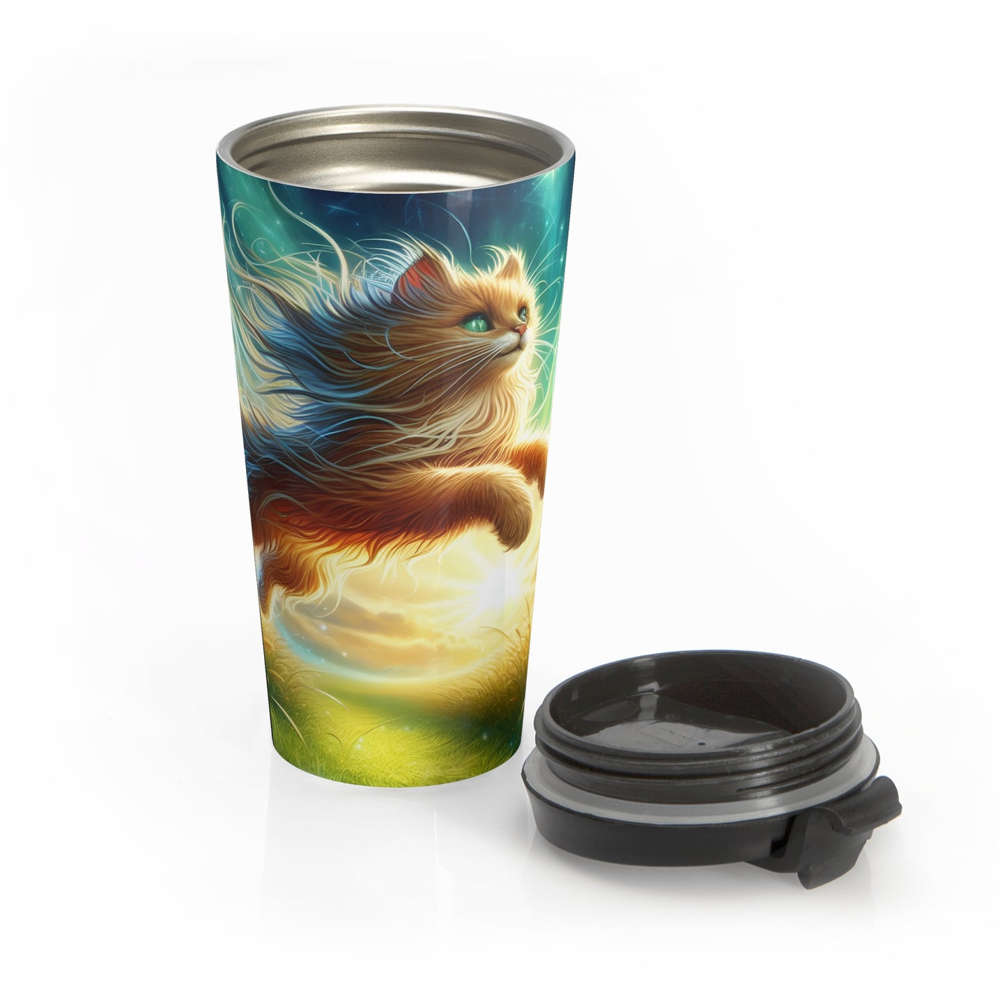 Mystic Cat Travel Mug