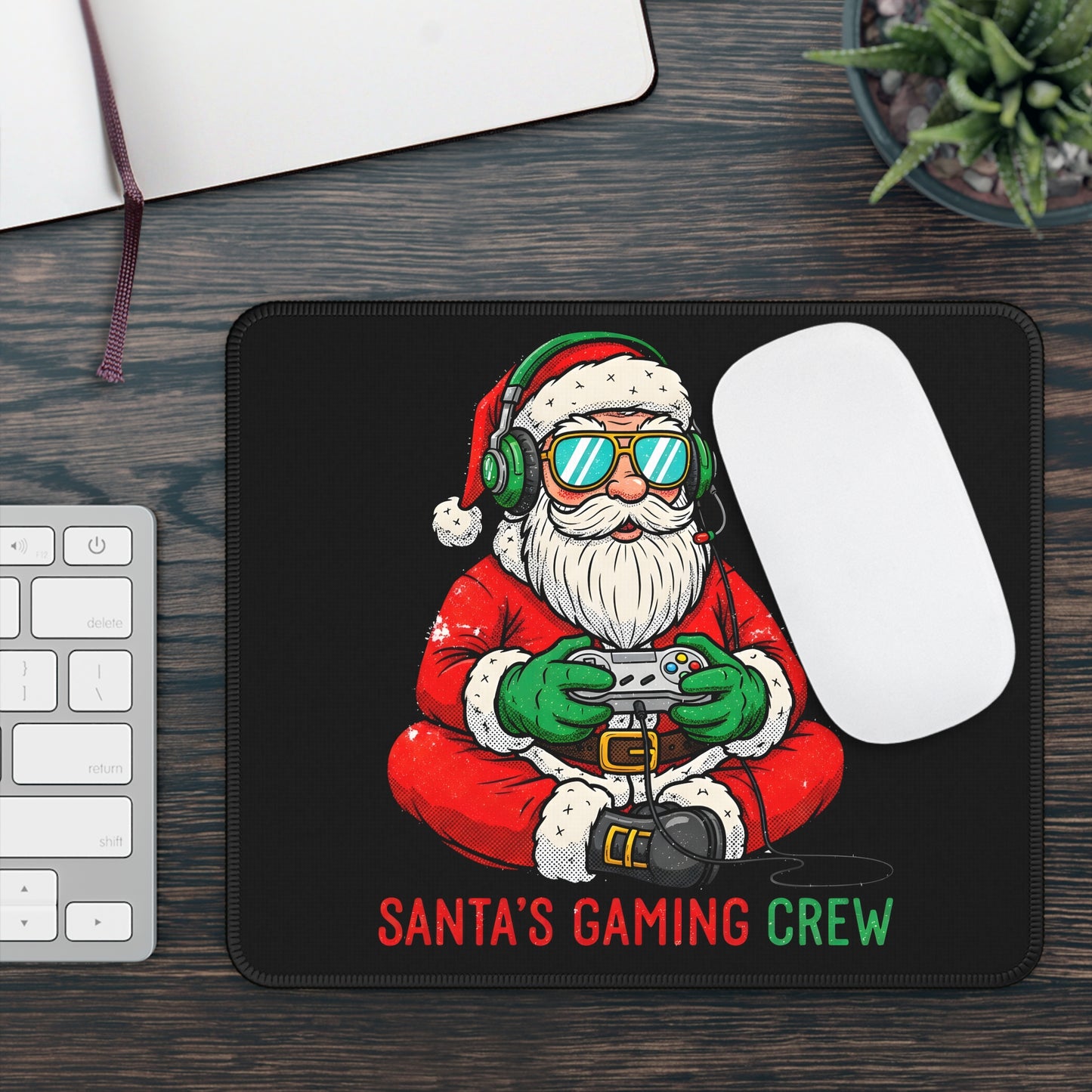 Santa’s Gaming Crew Mouse Pad