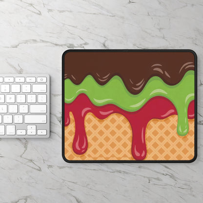 Triple Drip Ice Cream Mouse Pad