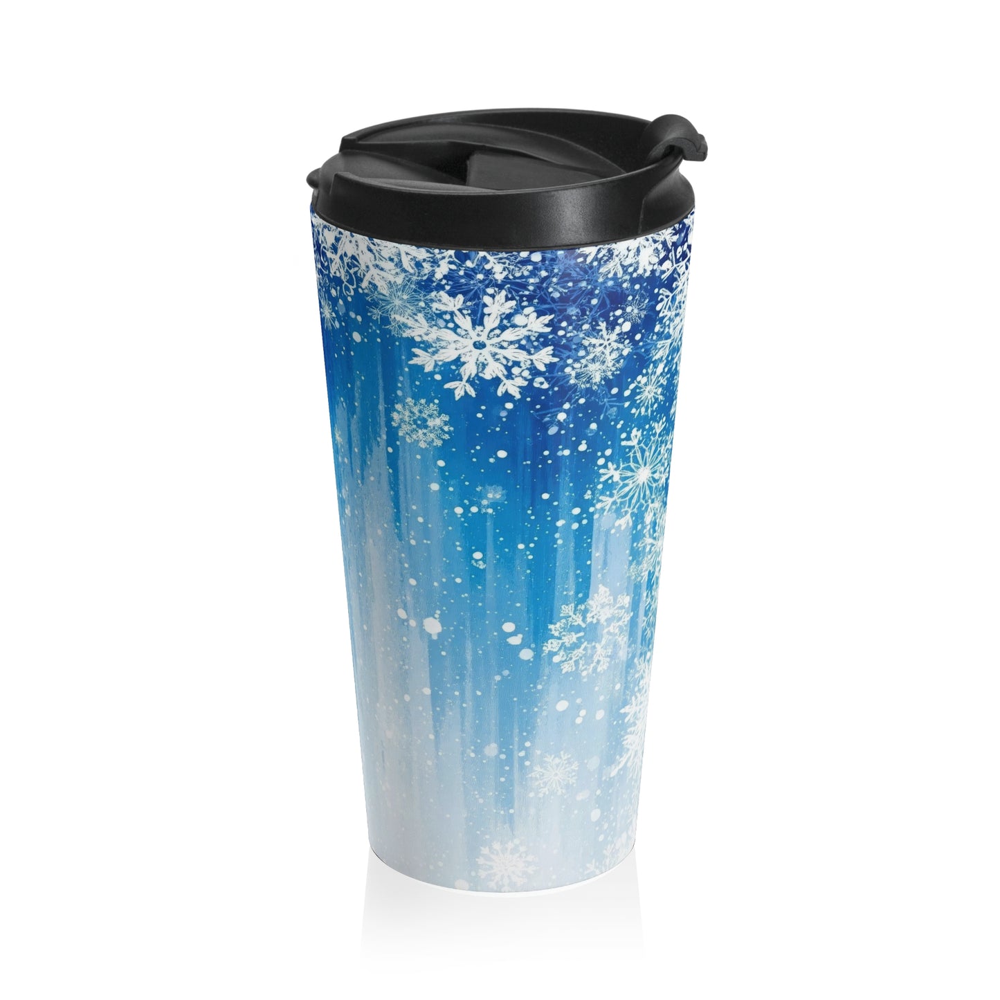 Frostfall Blue Travel Mug