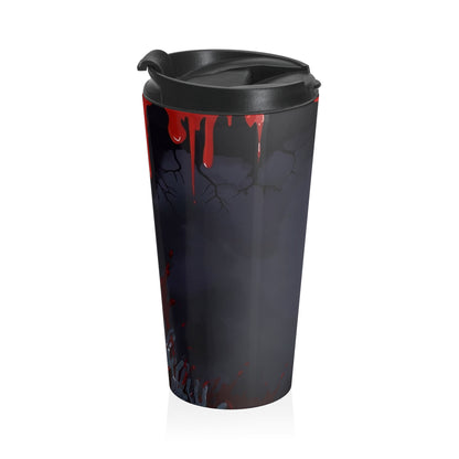 Blood Moon Horror Travel Mug