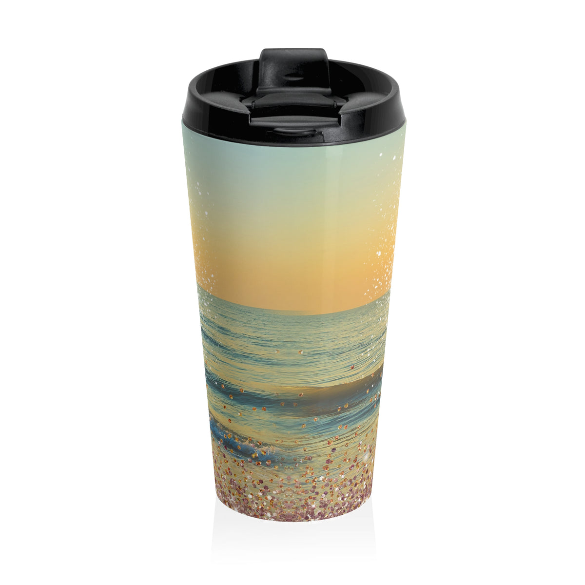 Girls Just Wanna Have Sun Stainless Steel Travel Mug