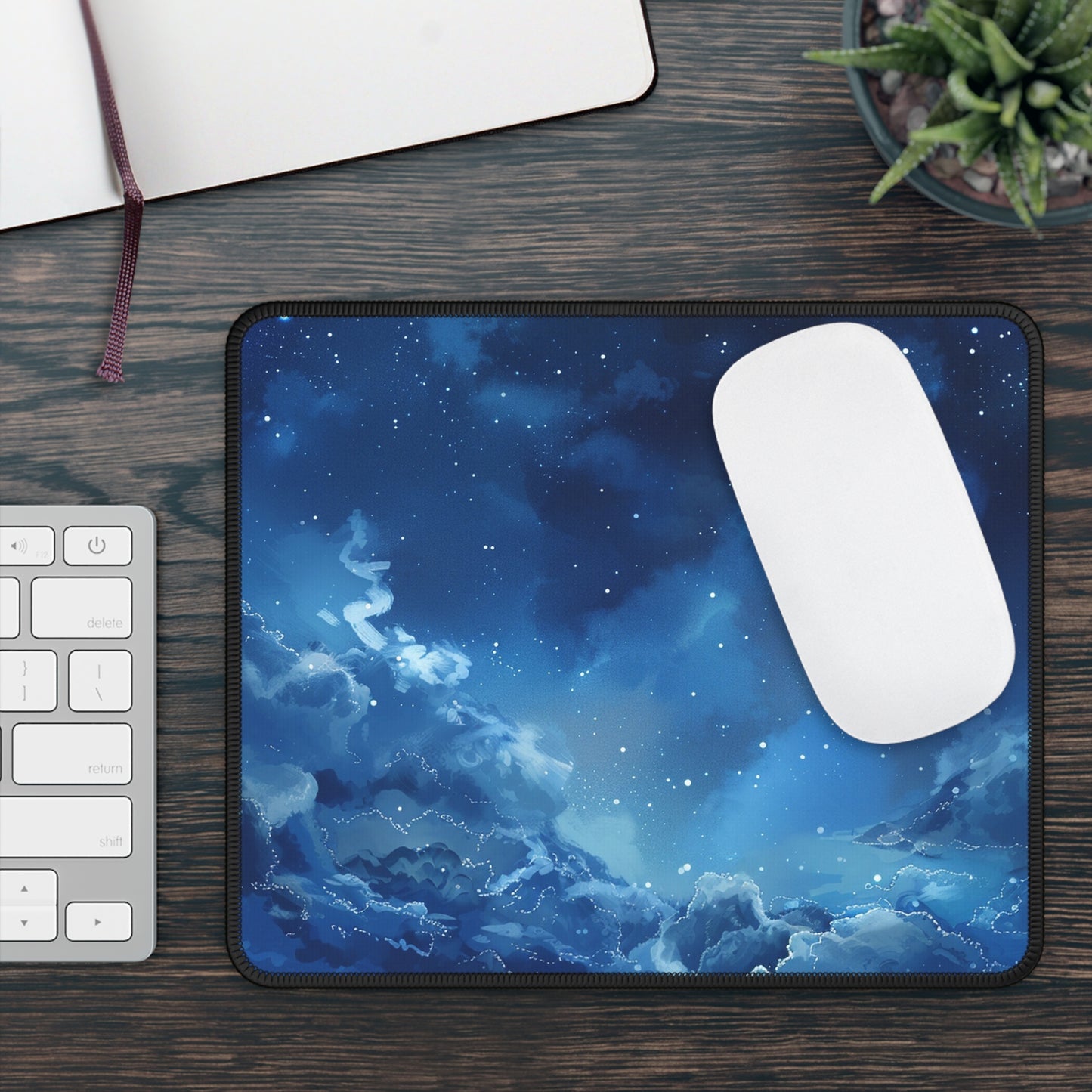 Midnight Dreamscape Mouse Pad