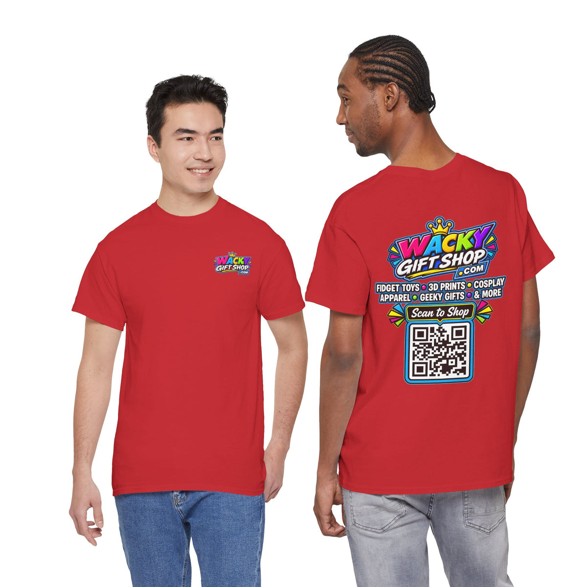 Official WackyGiftShop.com Logo T-Shirt
