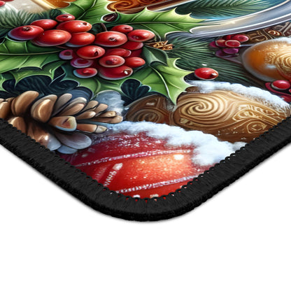 Christmas Cheers Beer Mouse Pad