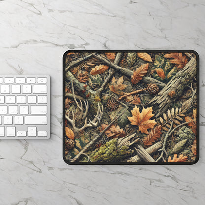Woodland Camo Hunting Mouse Pad