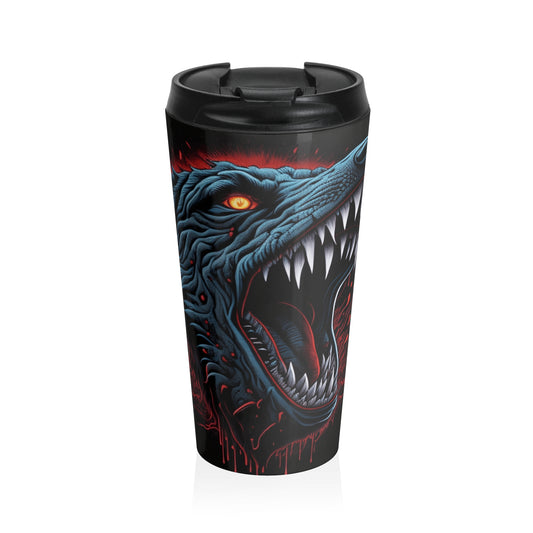 Howling Beast Stainless Steel Travel Mug – 15oz