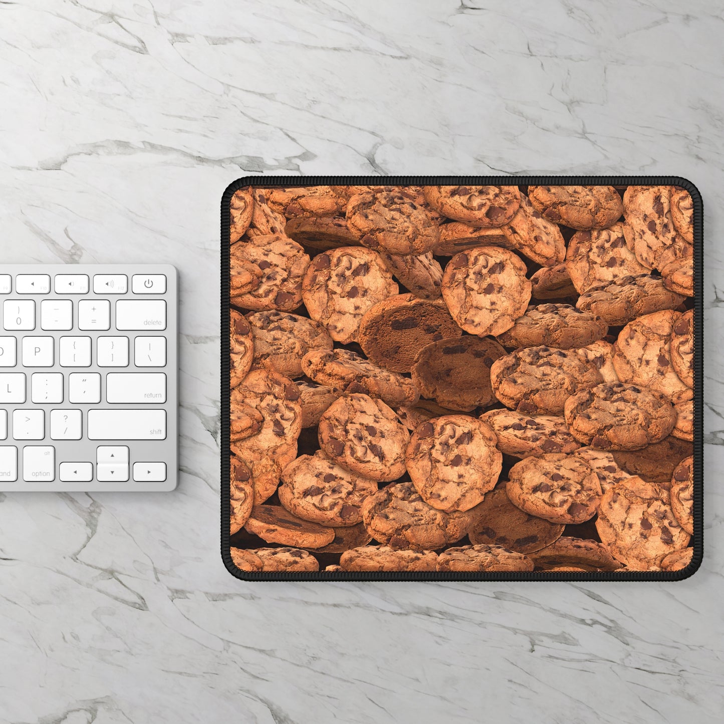Chocolate Chip Cookie Pile Mouse Pad