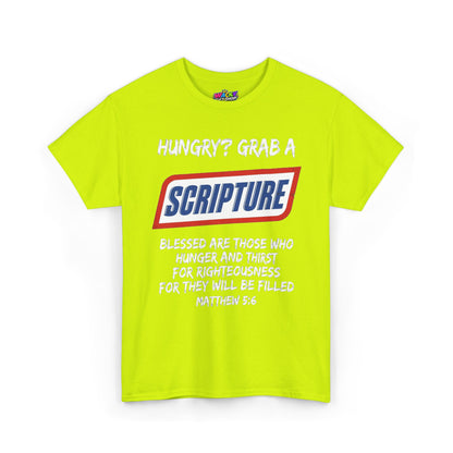 Hungry? Grab a Scripture T-Shirt