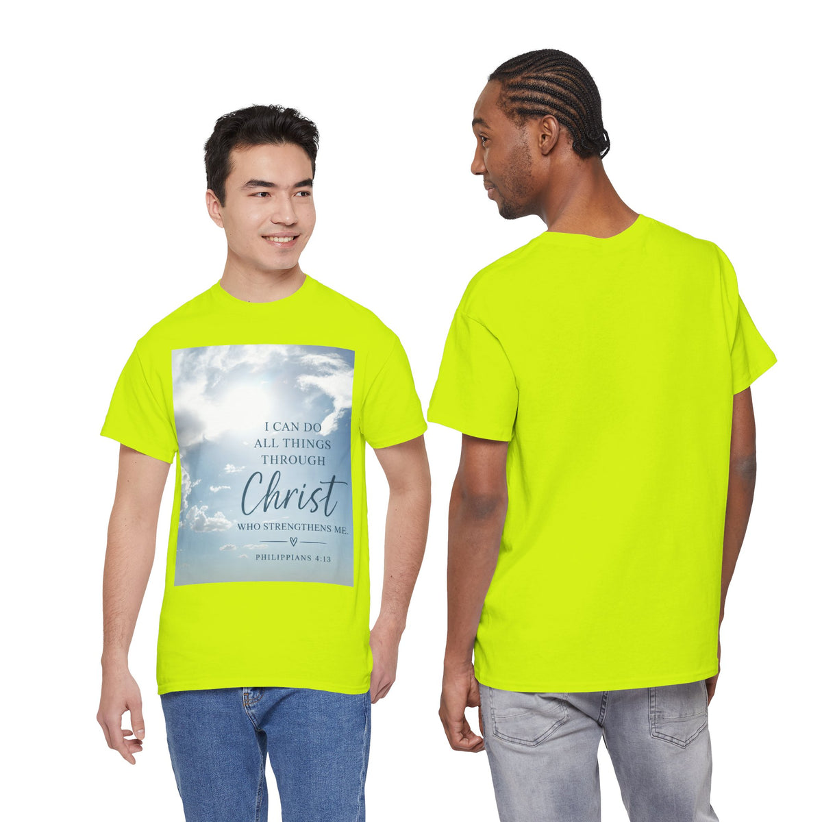 I Can Do All Things Through Christ Philippians 4:13 T-Shirt
