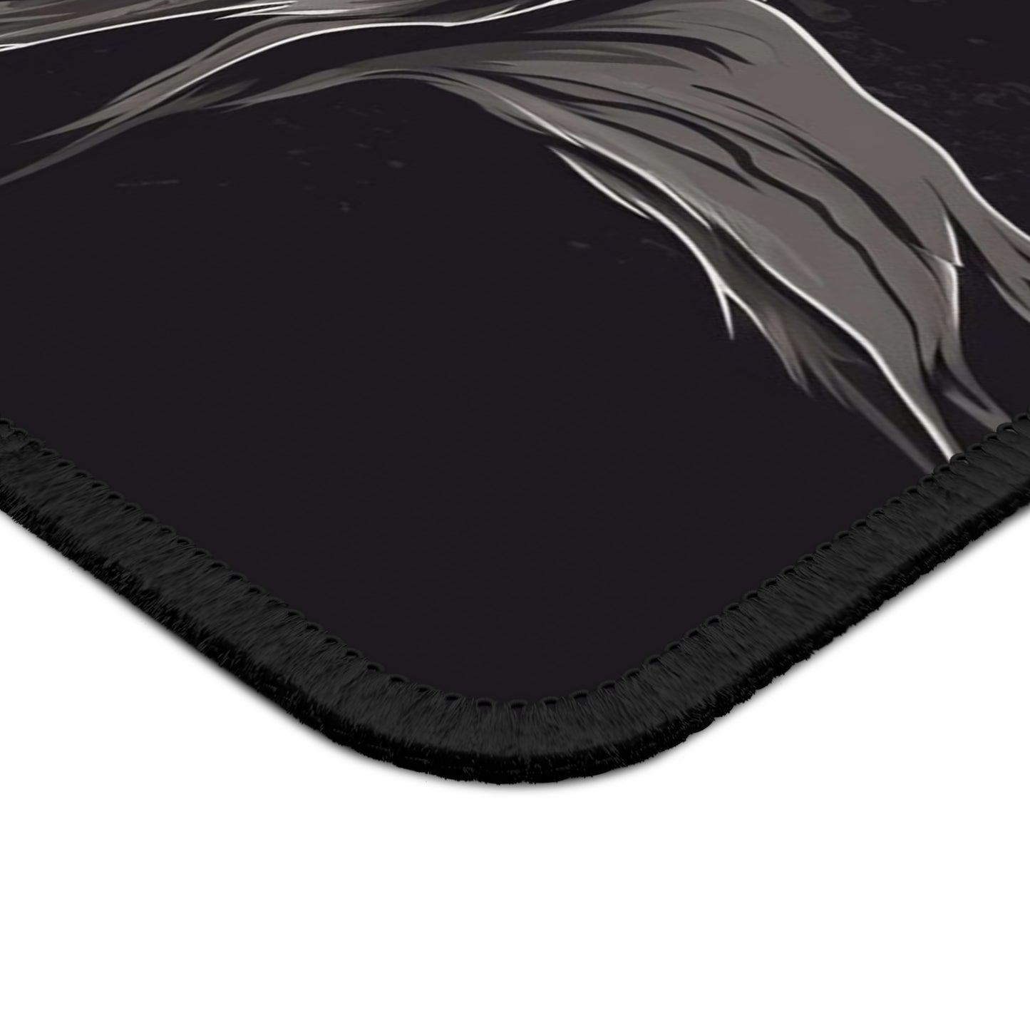 Grim Reaper Hooded Skull Mouse Pad