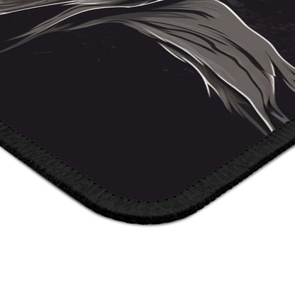 Grim Reaper Hooded Skull Mouse Pad