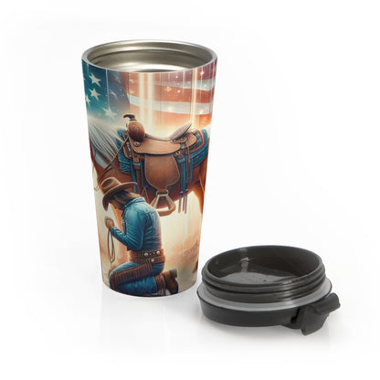Cowboy Prayer Travel Mug