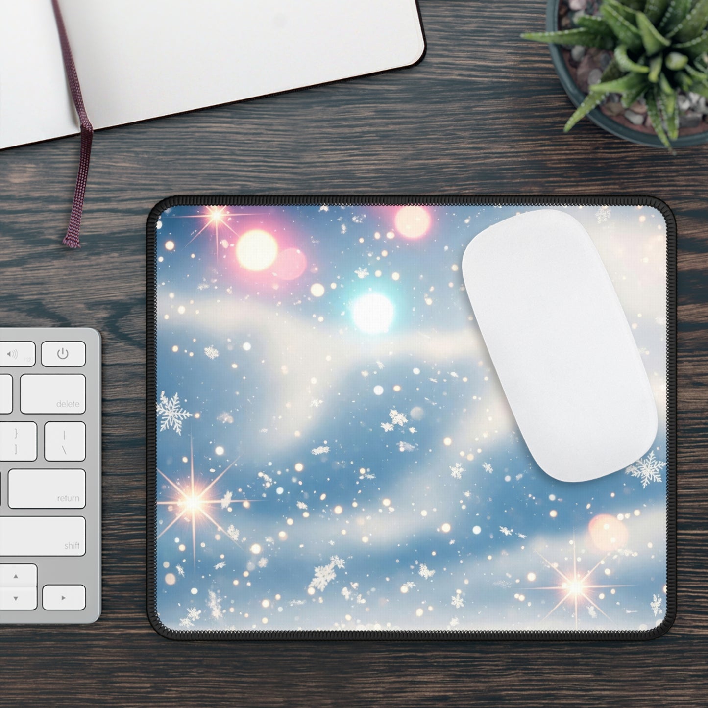 Sparkling Winter Dreams Mouse Pad