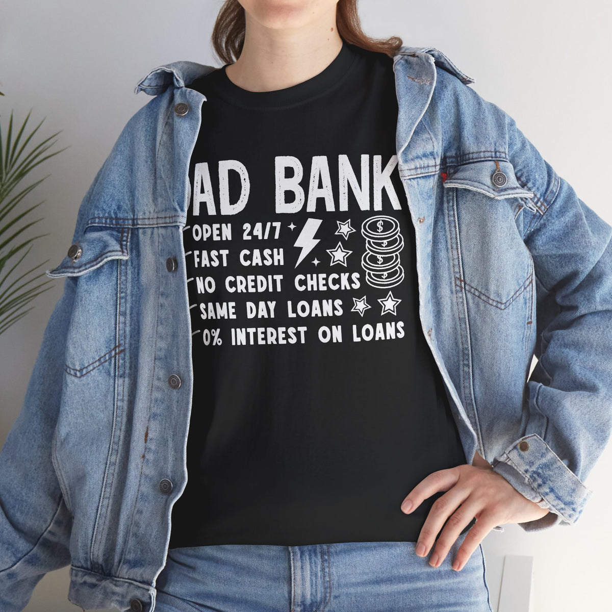 Dad Bank Funny Father T-Shirt