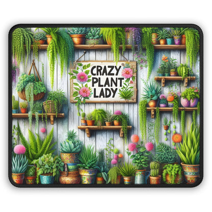 Crazy Plant Lady Mouse Pad