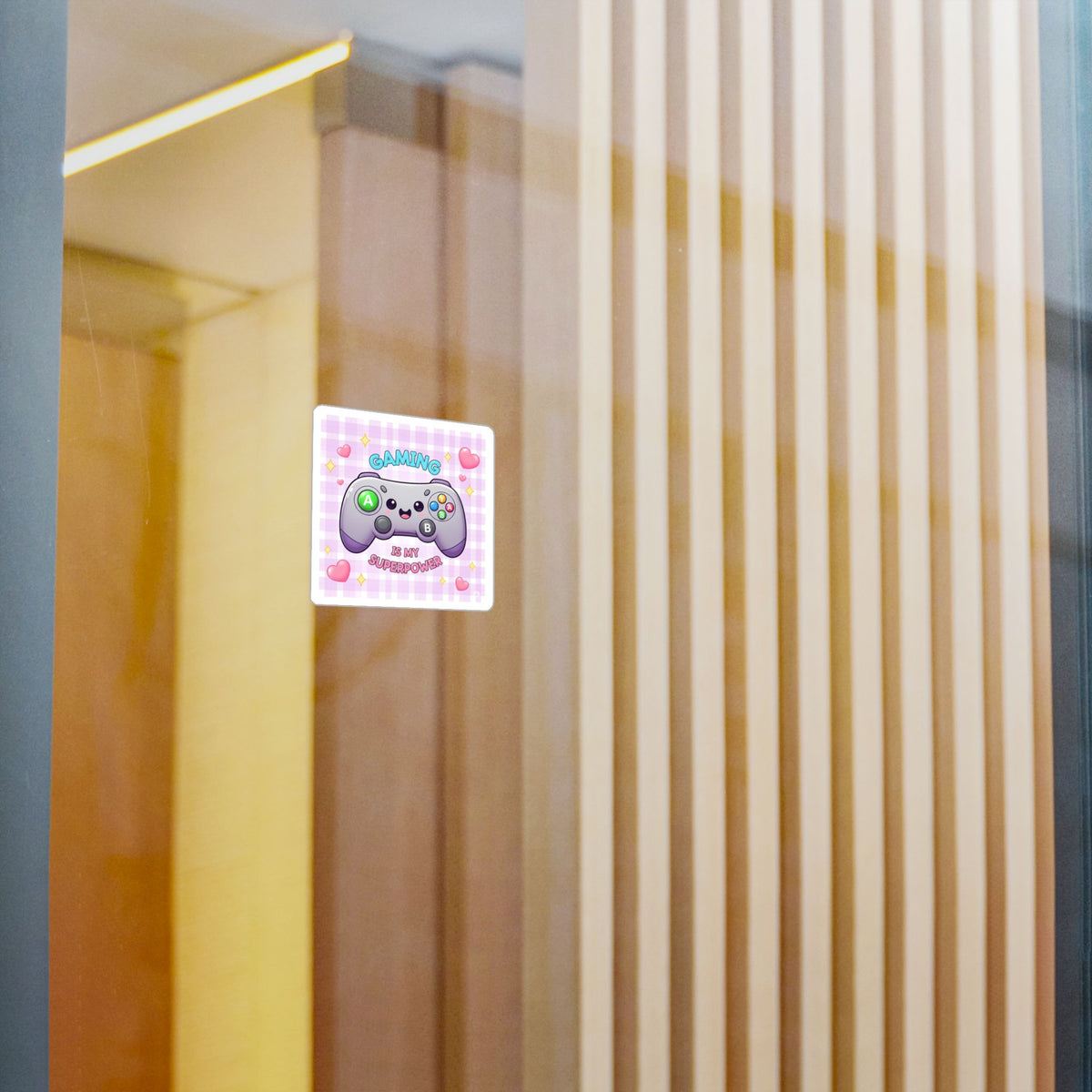 Gaming Is My Superpower Kiss-Cut Vinyl Sticker