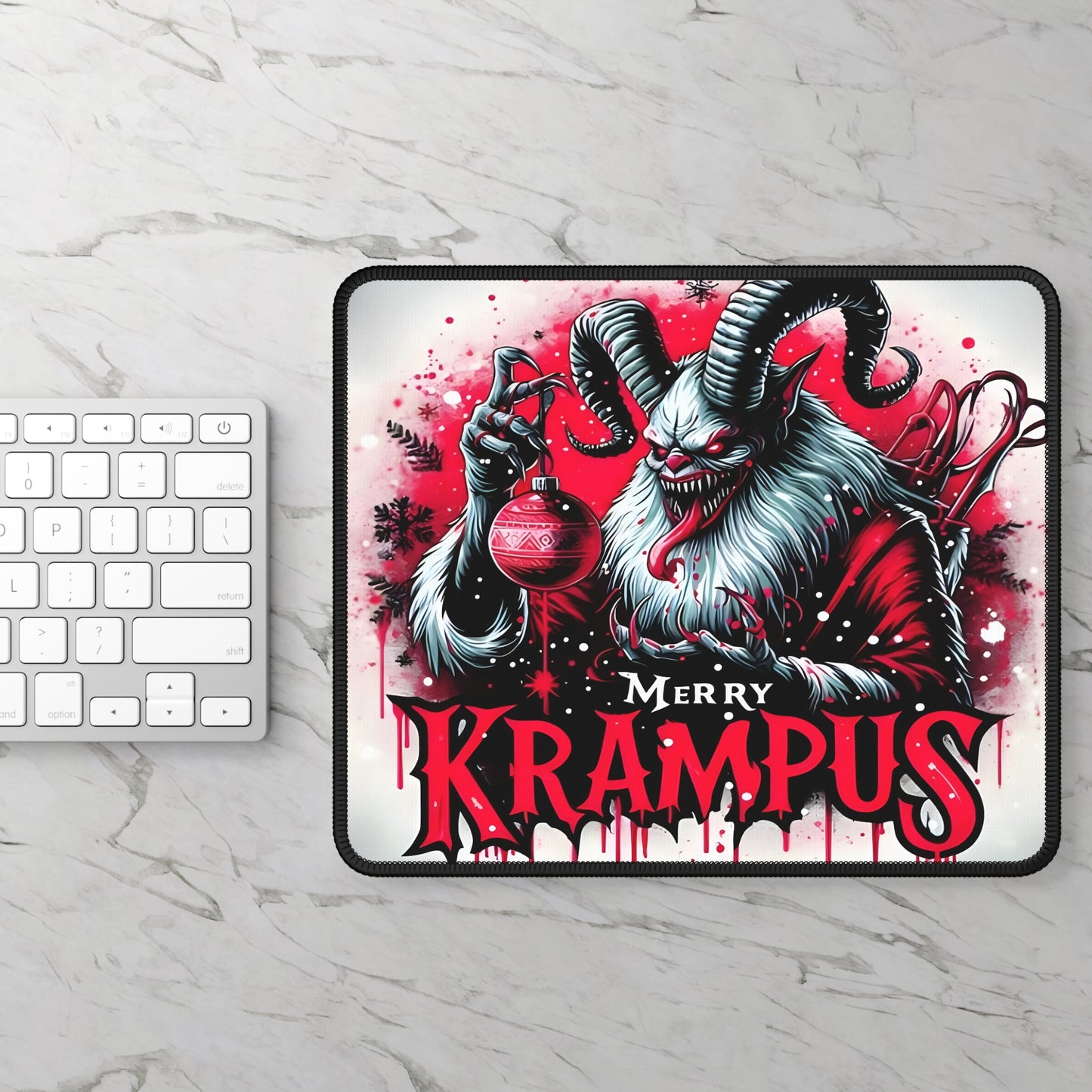 Merry Krampus Mouse Pad