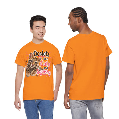 Ocelots Are Cute and Squishy T-Shirt