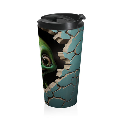 Alien Breakout Stainless Steel Travel Mug