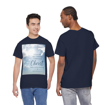I Can Do All Things Through Christ Philippians 4:13 T-Shirt