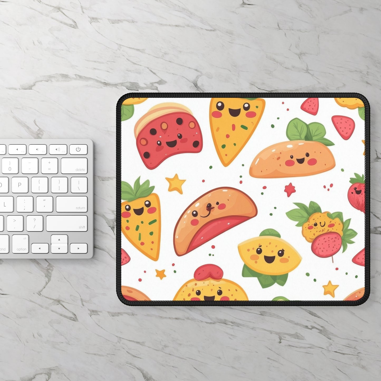 Happy Snacks Party Mouse Pad
