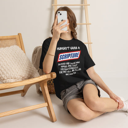 Hungry? Grab a Scripture Christian T-Shirt
