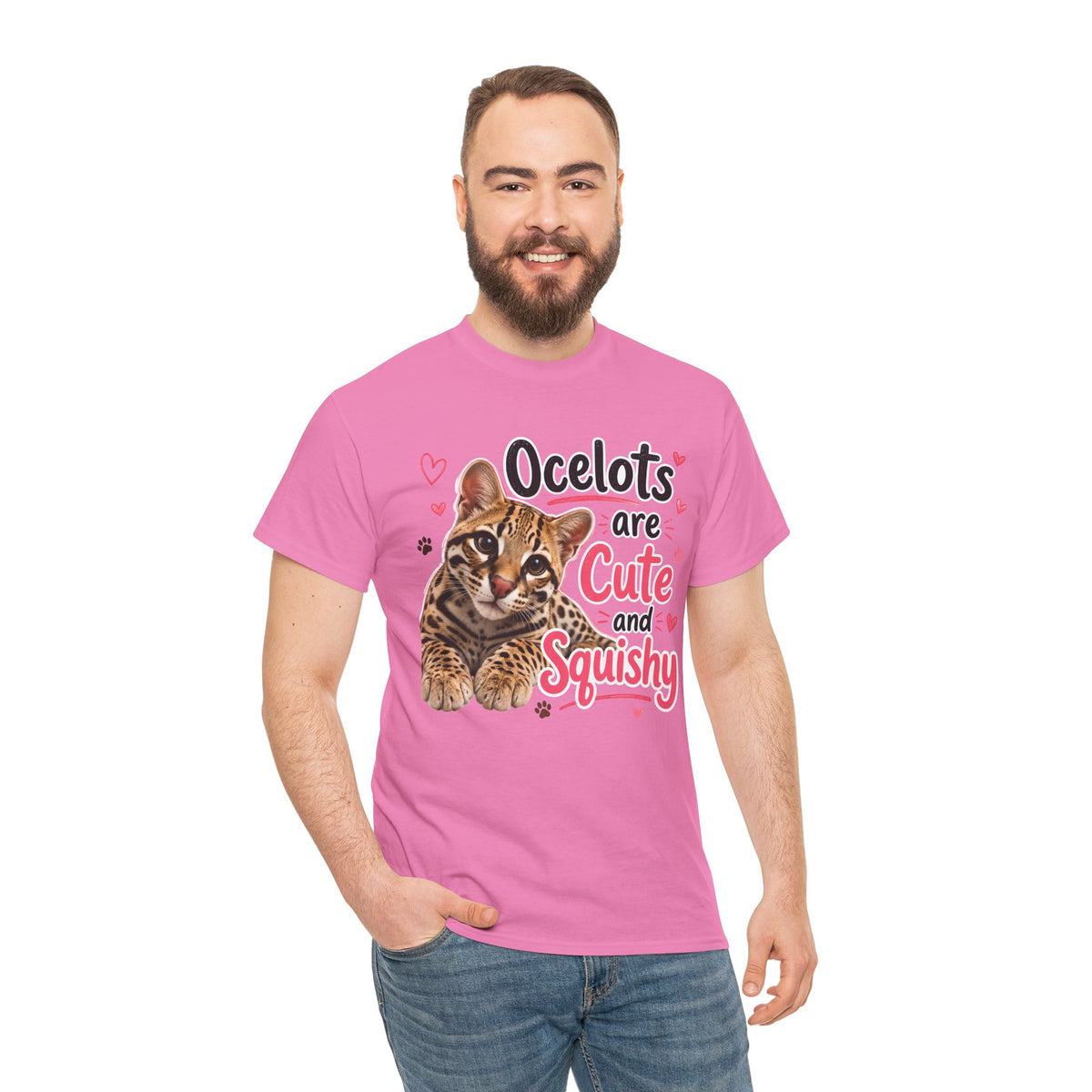 Ocelots Are Cute and Squishy T-Shirt