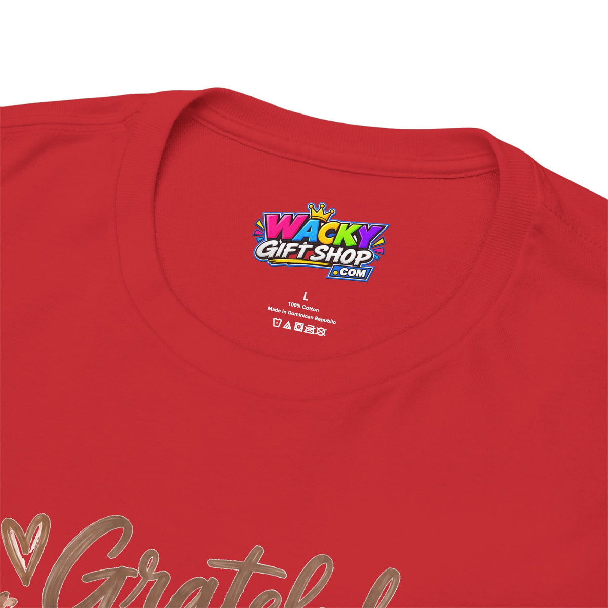 Grateful Thankful Blessed Christian T-Shirt