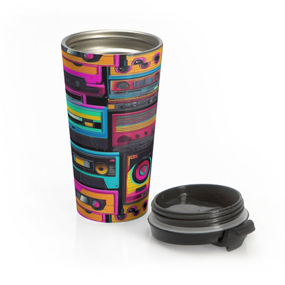 Retro Boombox Travel Mug