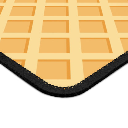 Strawberry Drip Waffle Mouse Pad