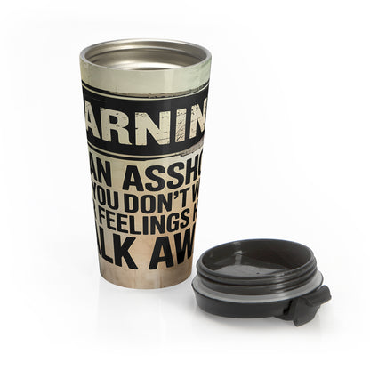 Warning Highly Sarcastic Travel Mug