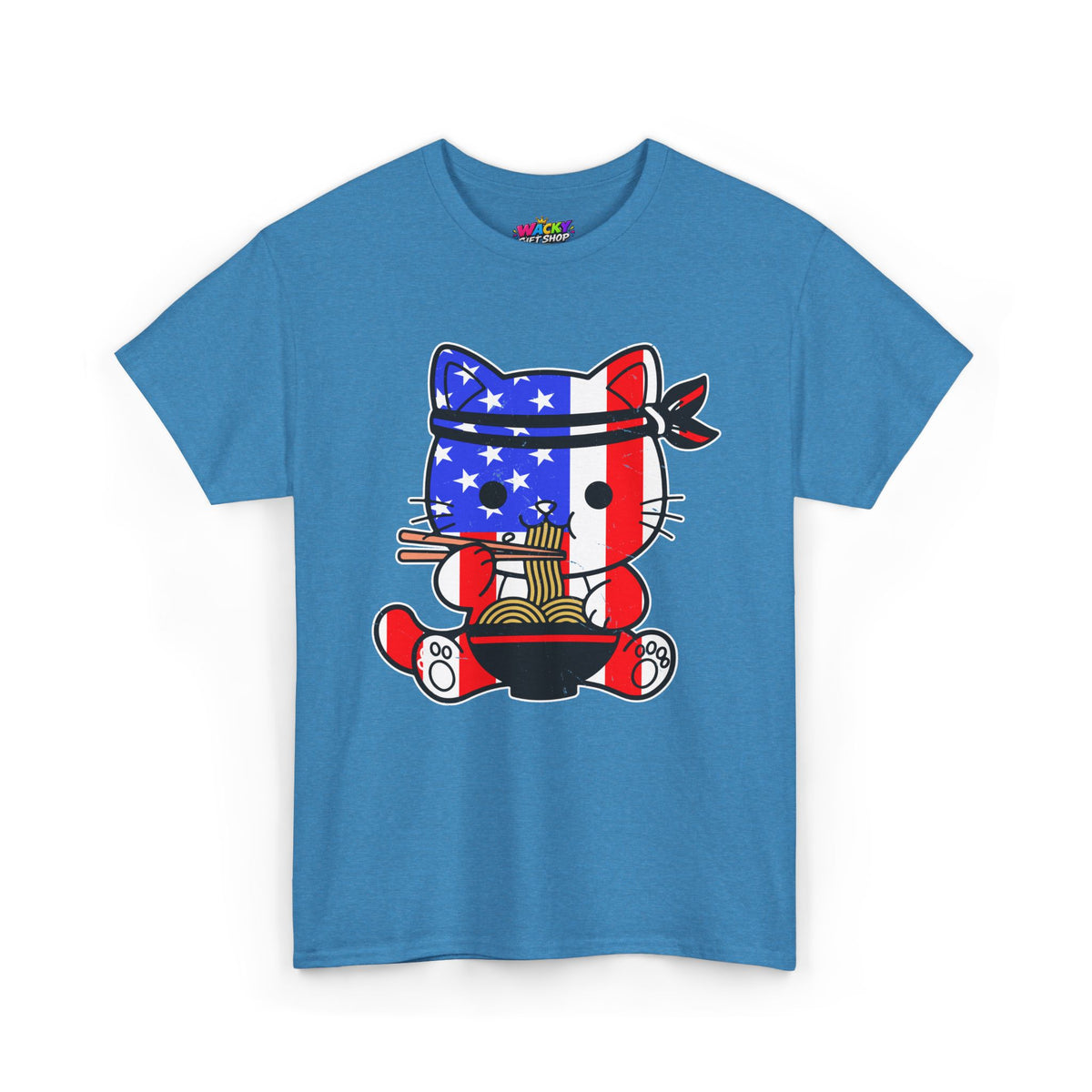 Patriotic Ramen Cat T-Shirt