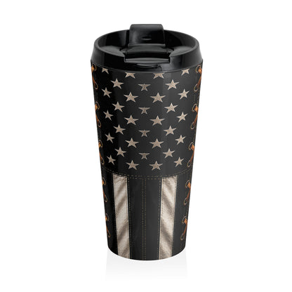 American Veteran Eagle Stainless Steel Travel Mug