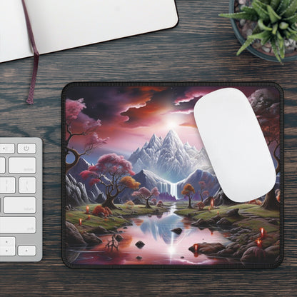 Enchanted Crystal Valley Mouse Pad