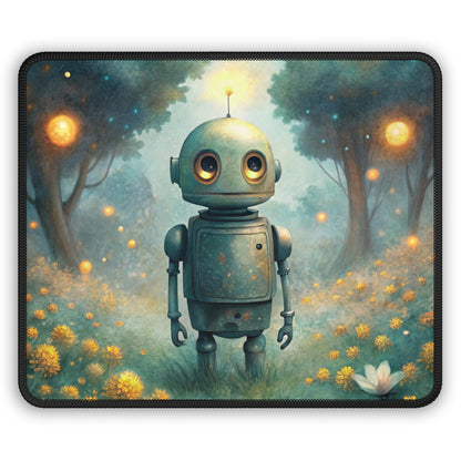 Firefly Forest Robot Mouse Pad