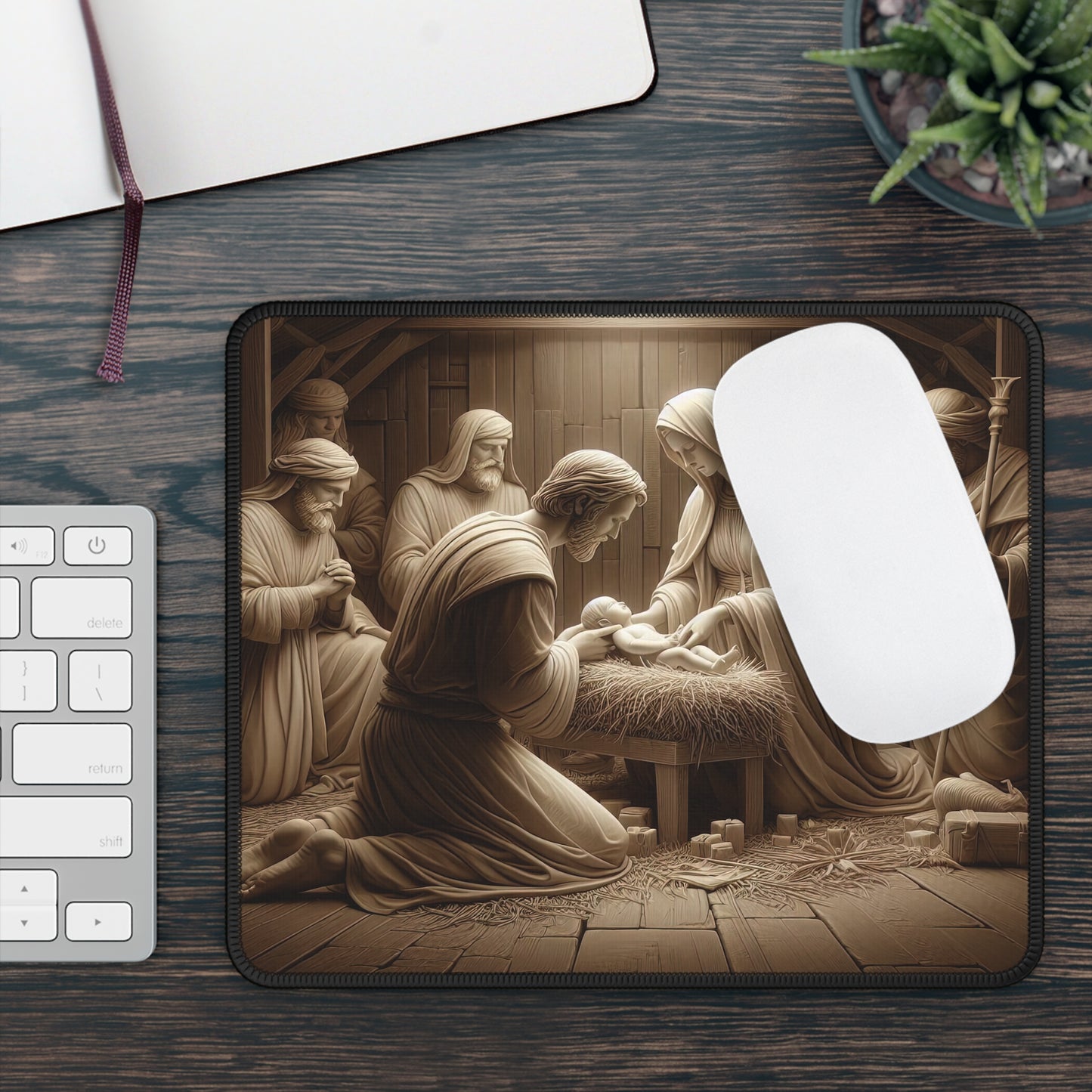 Holy Nativity Mouse Pad