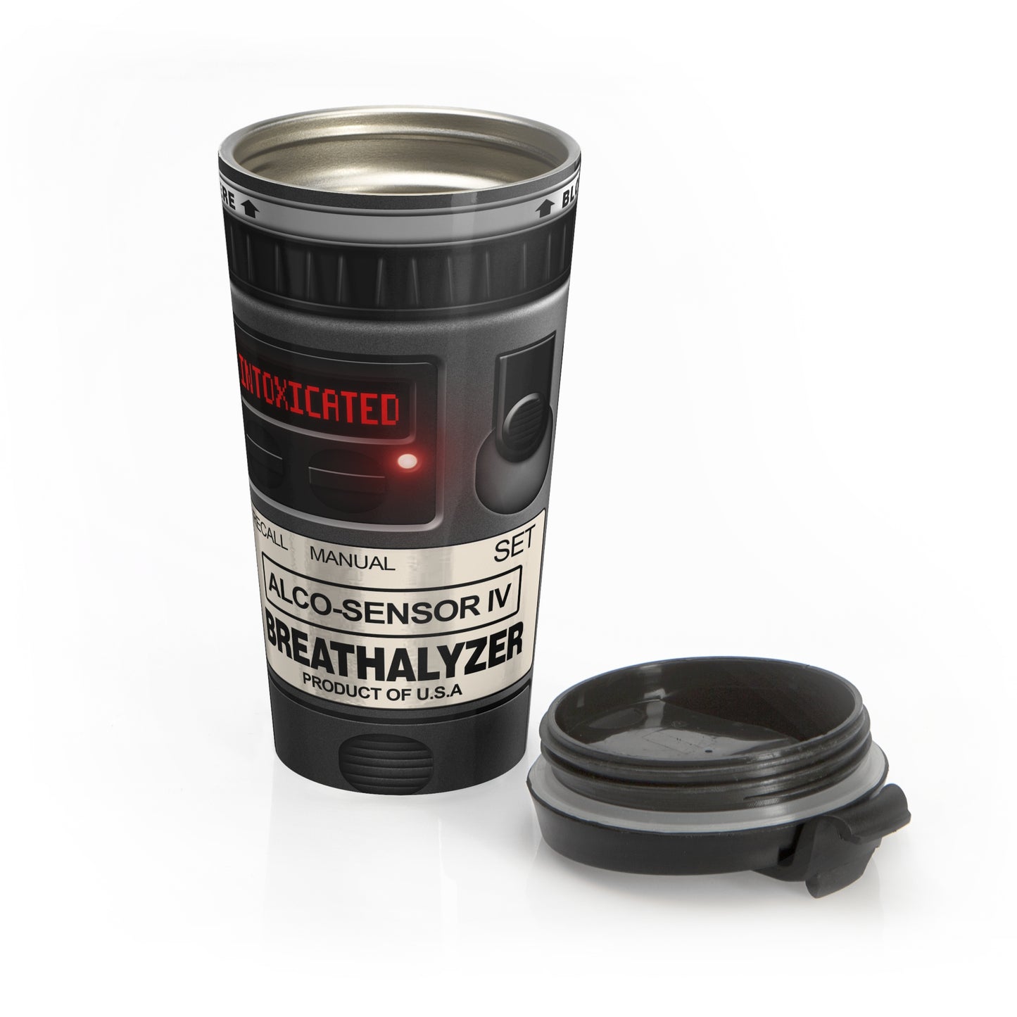 Breathalyzer Travel Mug