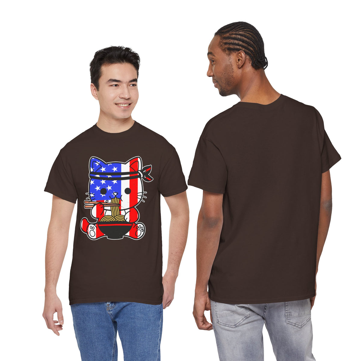 Patriotic Ramen Cat T-Shirt