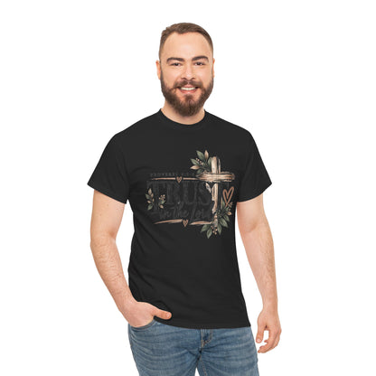 Trust in the Lord Proverbs 3:5-6 Christian T-Shirt