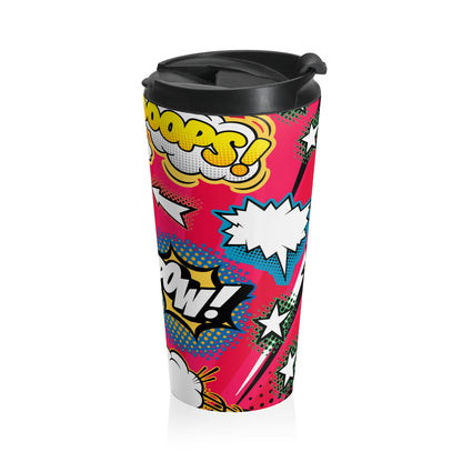Comic Boom Bang Travel Mug