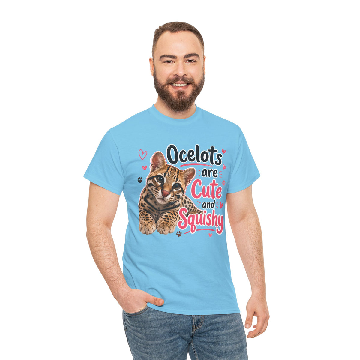 Ocelots Are Cute and Squishy T-Shirt