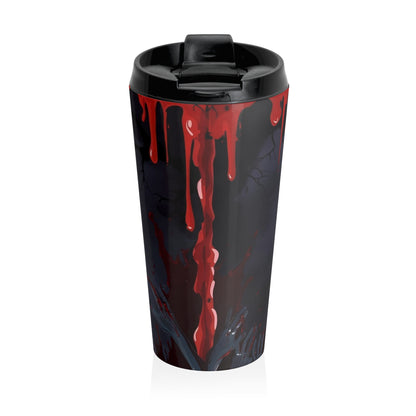 Blood Moon Horror Travel Mug