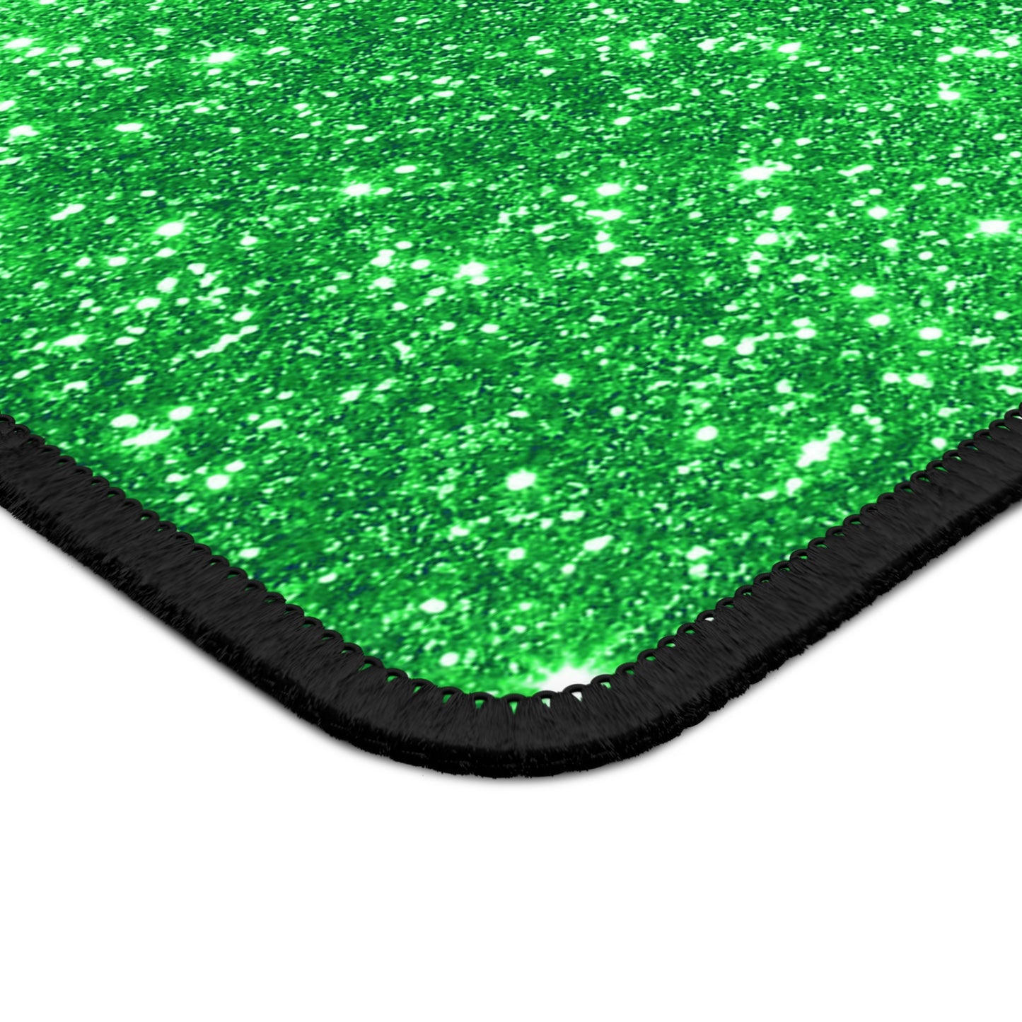 Emerald Glitter Mouse Pad