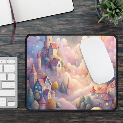 Dreamy Cloud Castle Mouse Pad