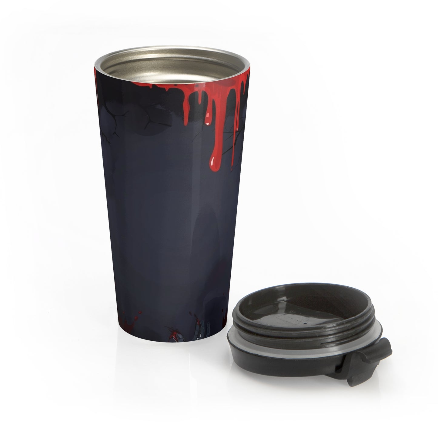 Blood Moon Horror Travel Mug