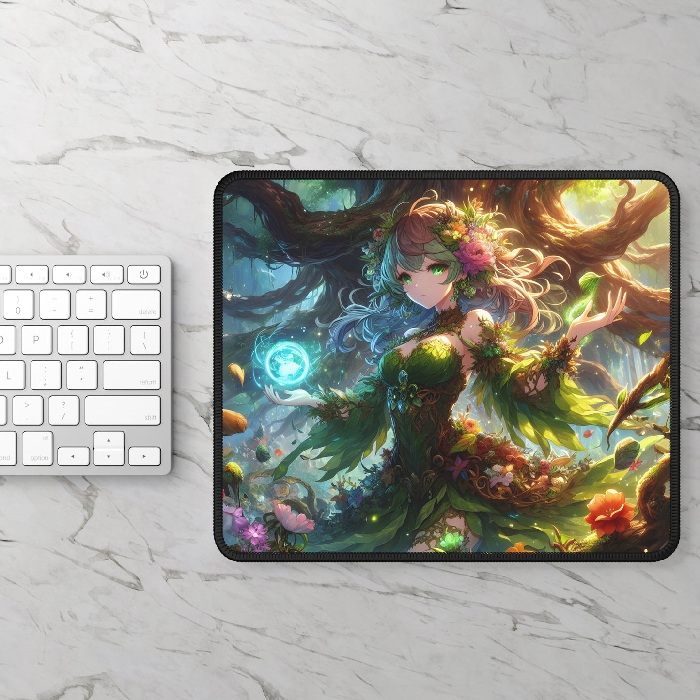 Forest Guardian Enchantress Mouse Pad