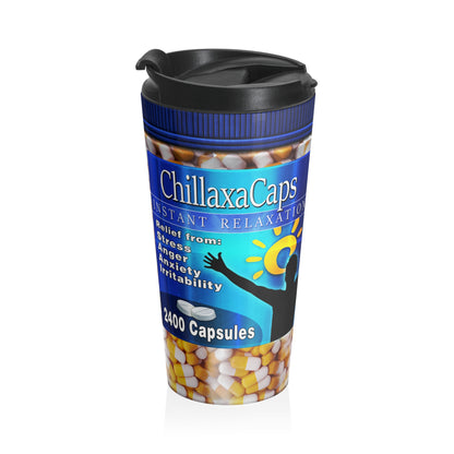 ChillaxaCaps Travel Mug