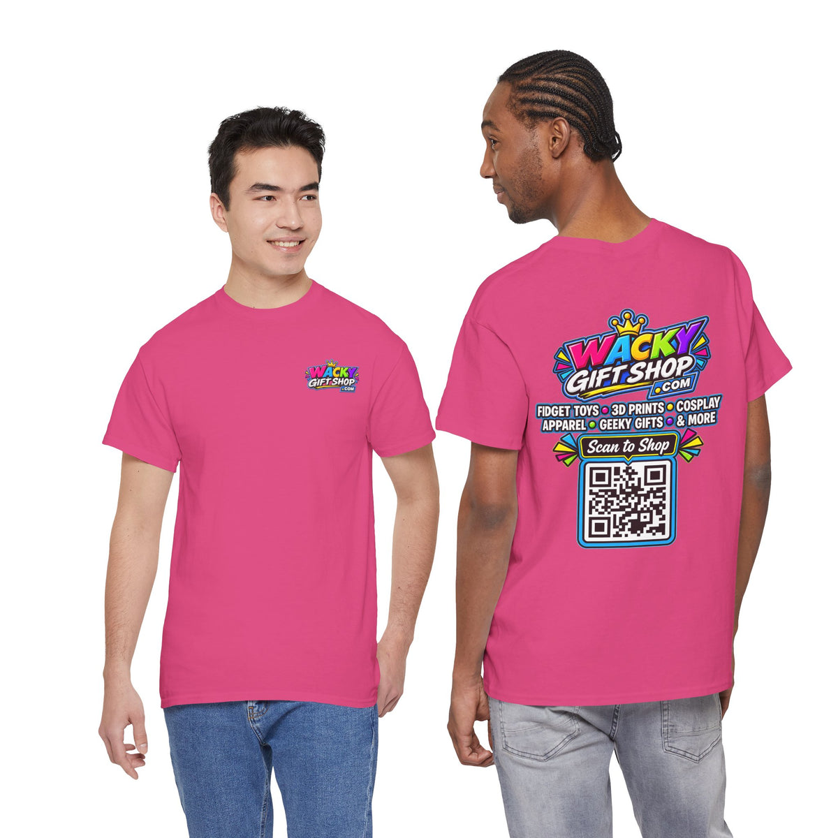 Official WackyGiftShop.com Logo T-Shirt