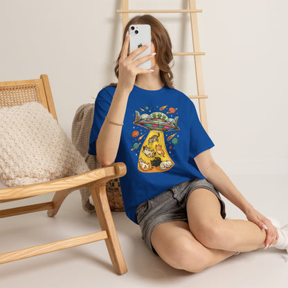 Alien Cat Abduction T-Shirt